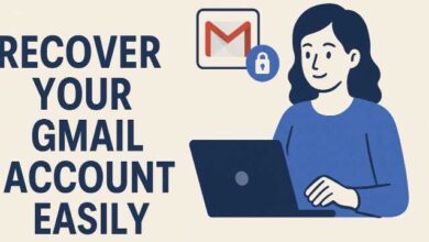 how to recover gmail account